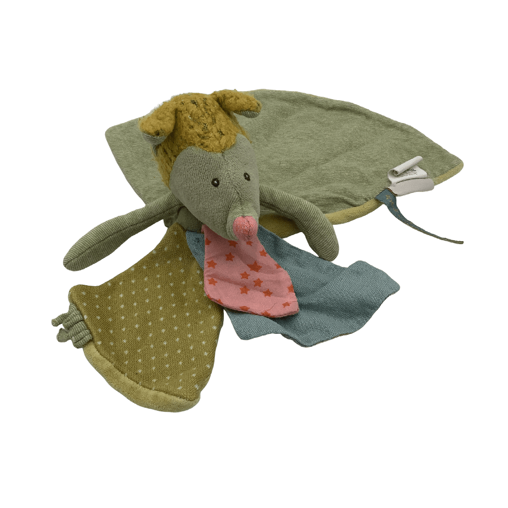 Doudou plat Loup Les Tartempois - KIDIBAM