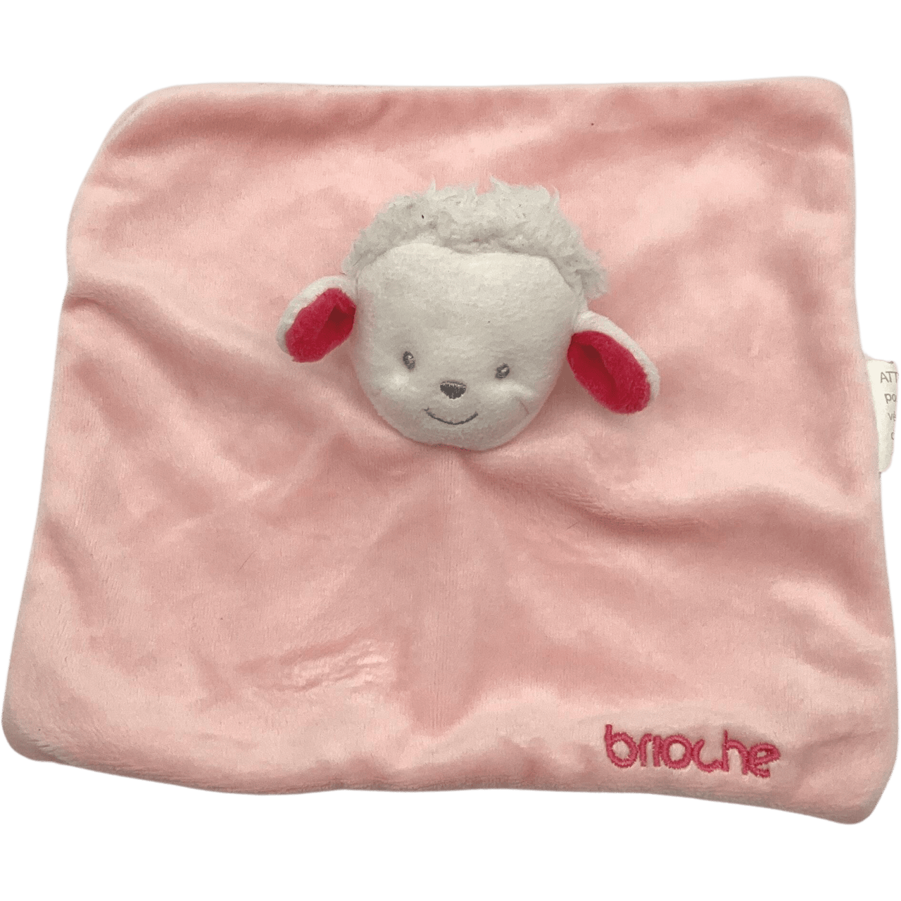 Doudou plat mouton Brioche 17cm - KIDIBAM