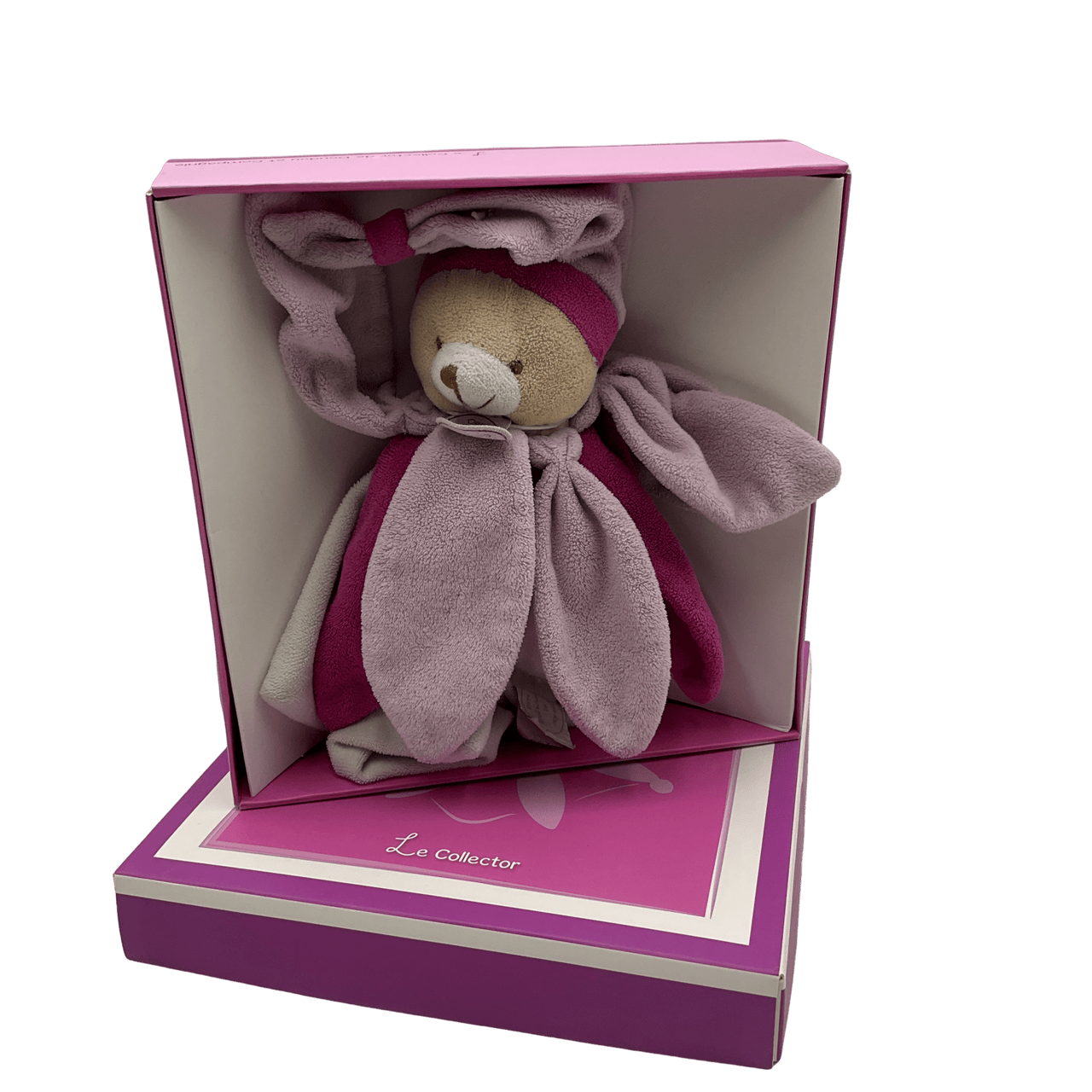 Doudou plat ours collector 24 cm - KIDIBAM