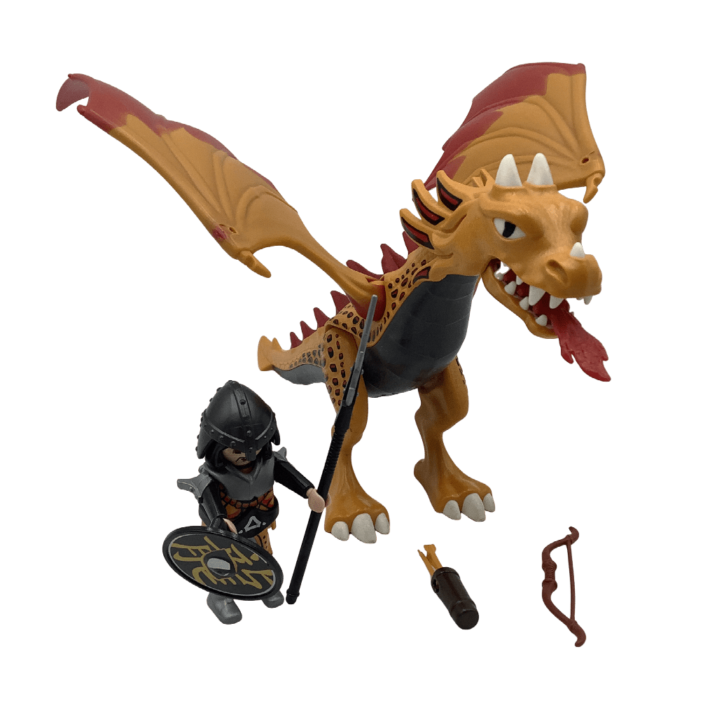 Dragon d'Or avec Soldat - KIDIBAM