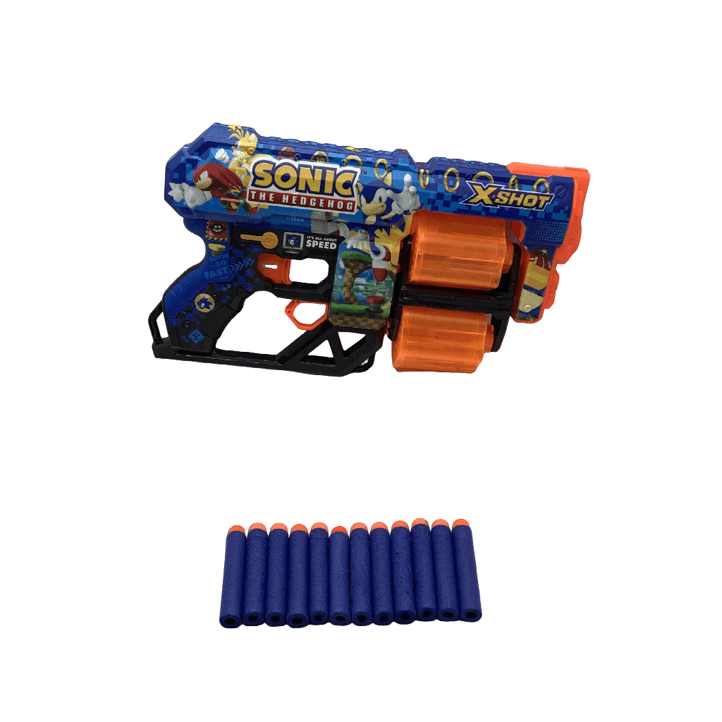 Dread Sonic Blaster avec 12 cartouches - KIDIBAM