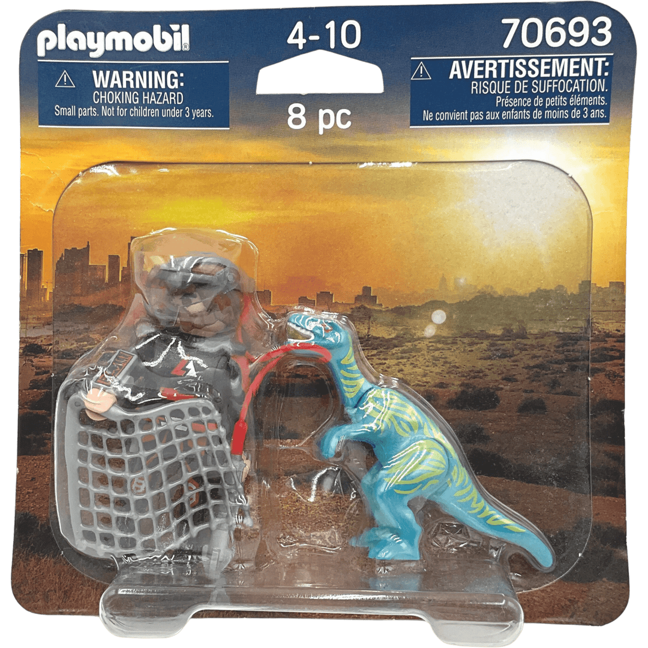 Duo Braconnier et Vélociraptor 70693 - KIDIBAM