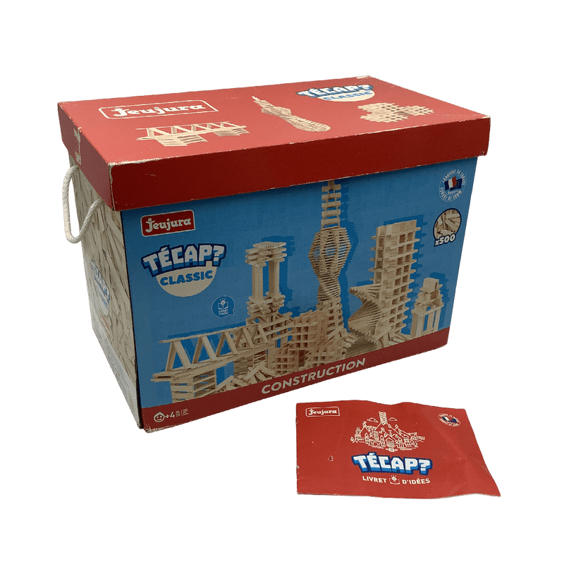 Técap ? Classic - 498 pièces en bois naturel