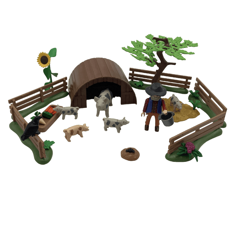 Enclos avec éleveur de cochons 5122 - KIDIBAM