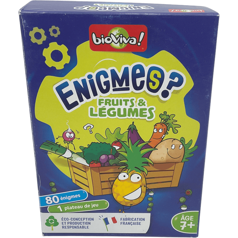 Enigmes? Fruits et Légumes - KIDIBAM