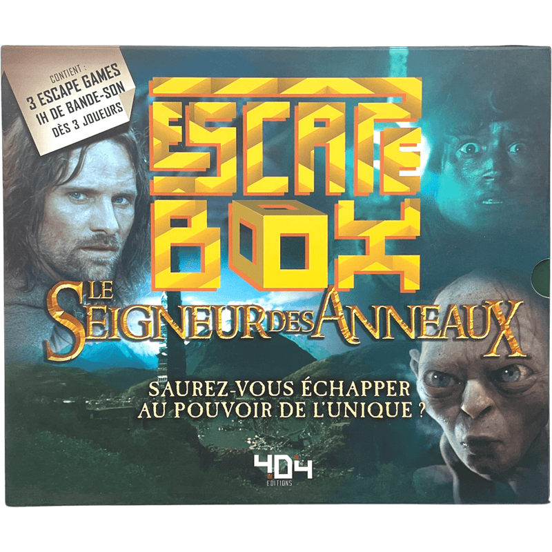 Escape Box Le Seigneur des Anneaux - KIDIBAM