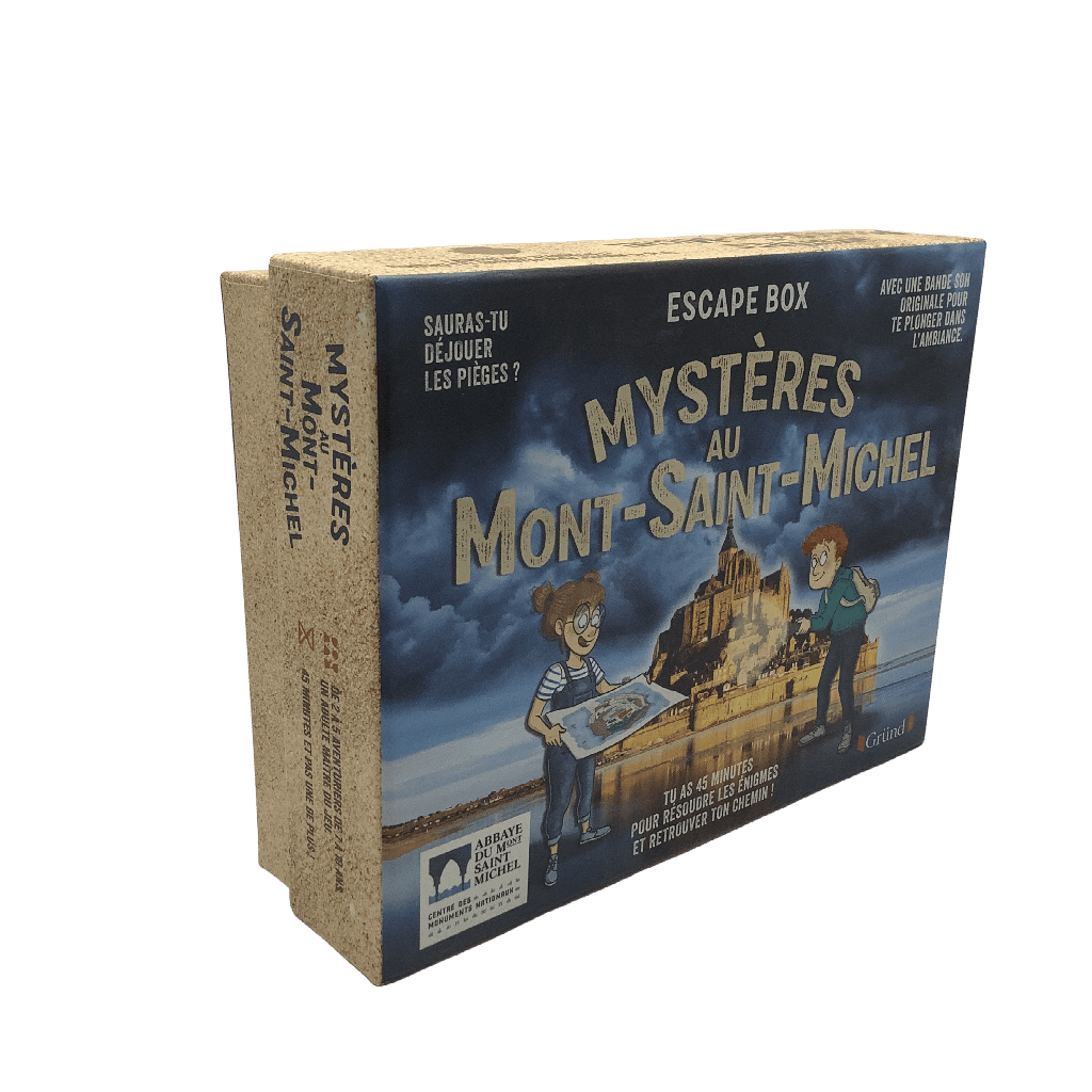 Escape Box - Mystères au Mont - Saint - Michel - KIDIBAM