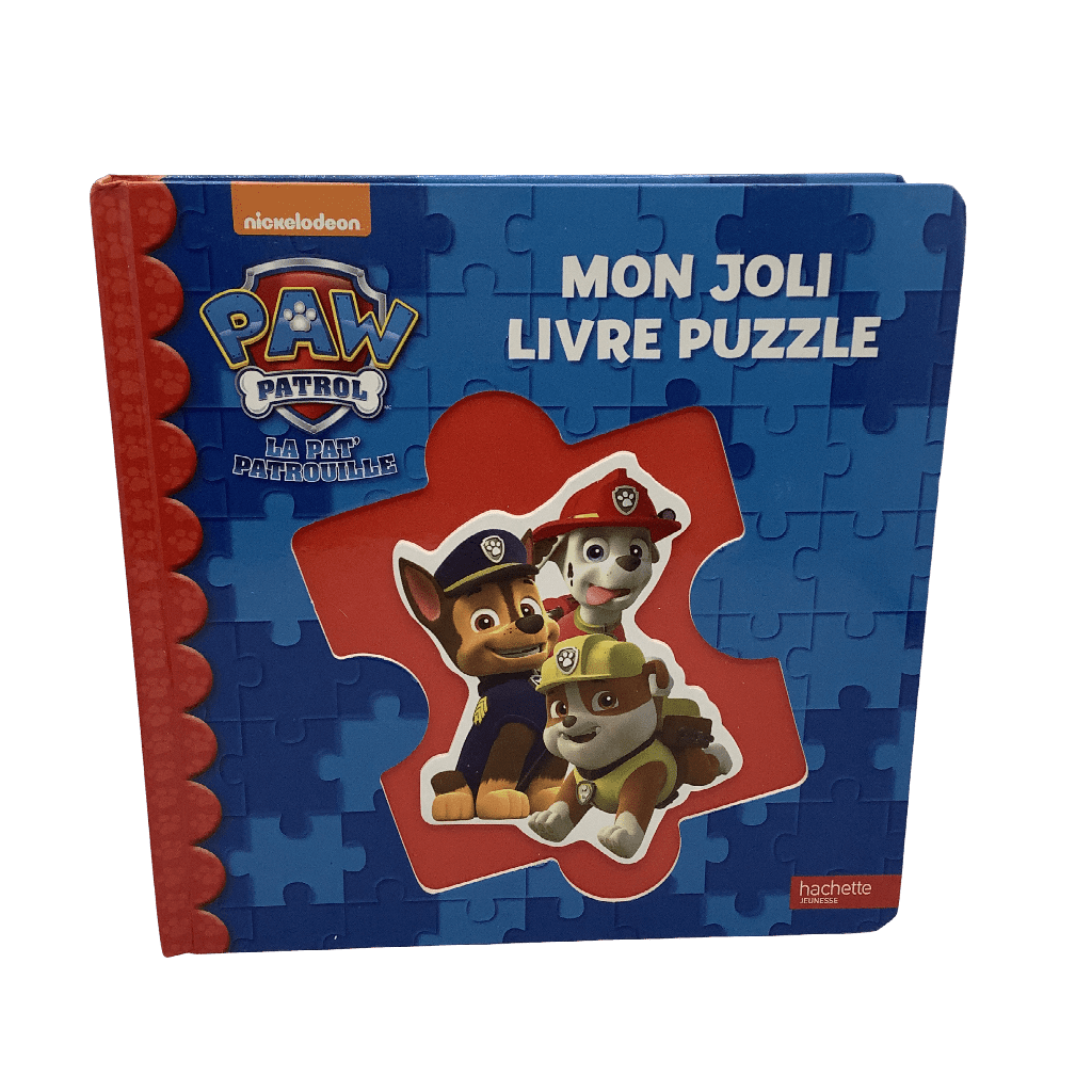 Livre puzzle 5x12 piéces La Pat'Patrouille