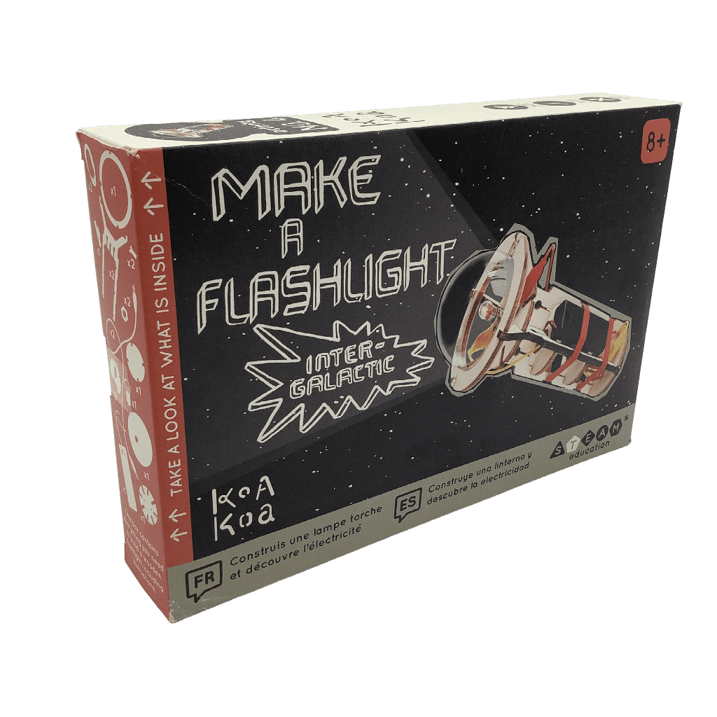 Fabrique une lampe torche Inter - galactic - KIDIBAM