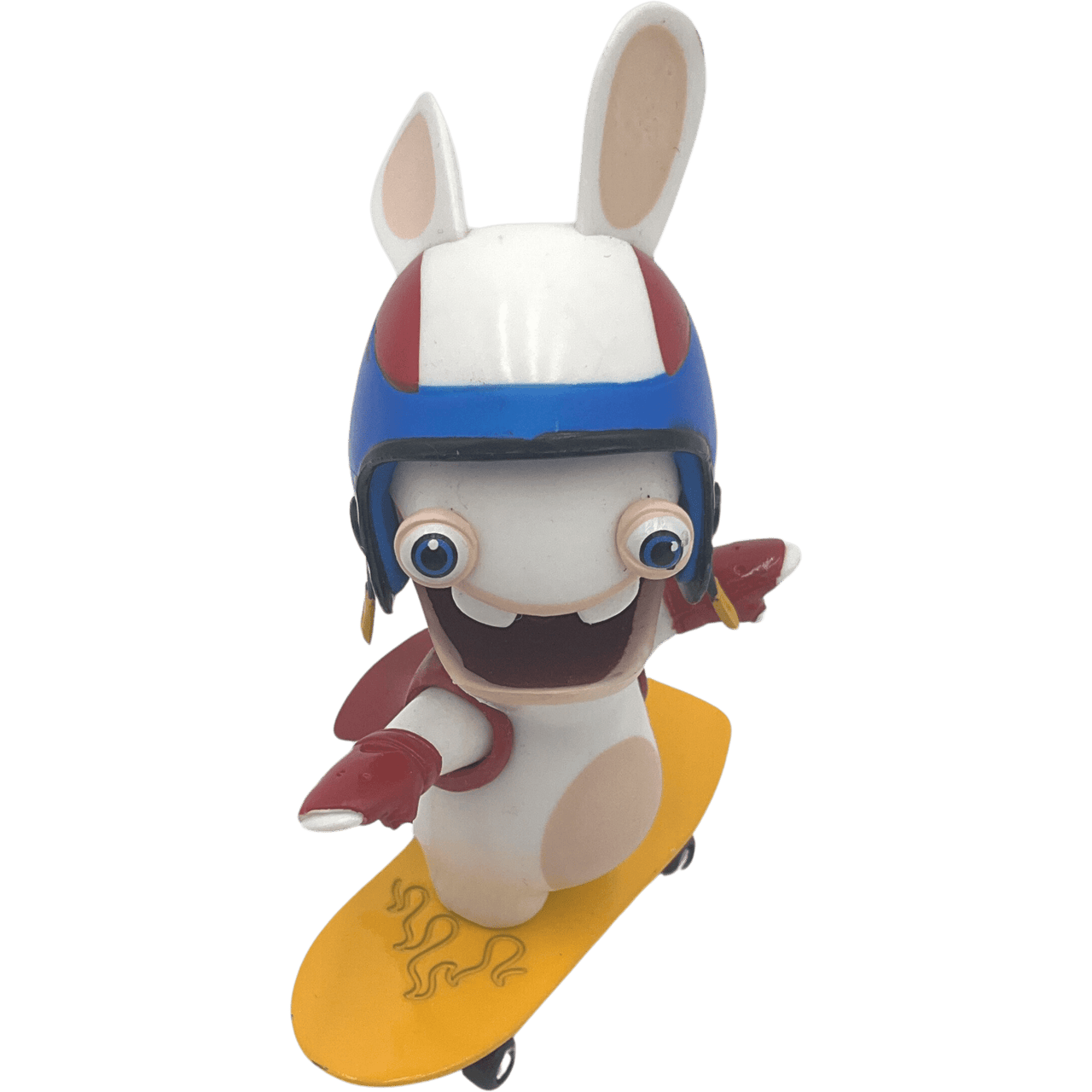 Figurine 10cm Lapin Crétin skate - KIDIBAM
