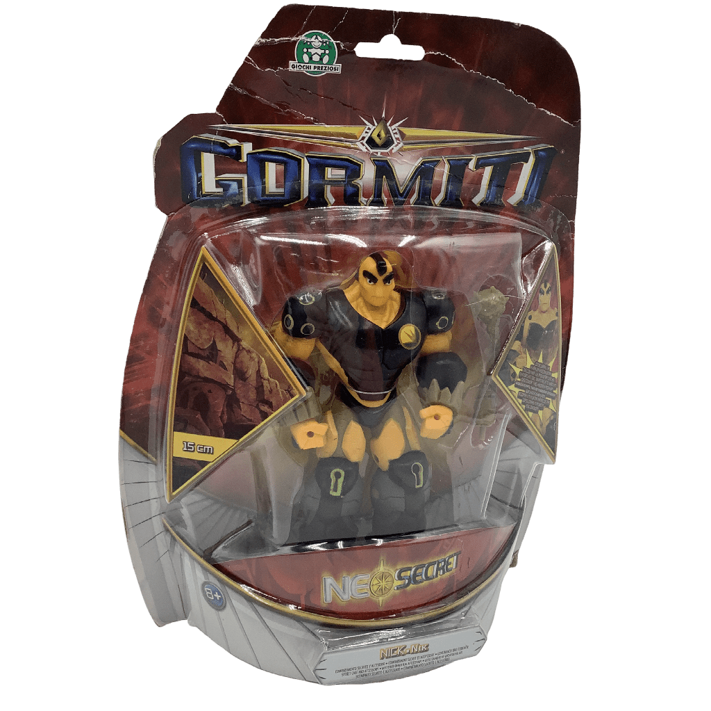 Figurine articulée Gormiti Nick pouvoir secret 15cm - KIDIBAM
