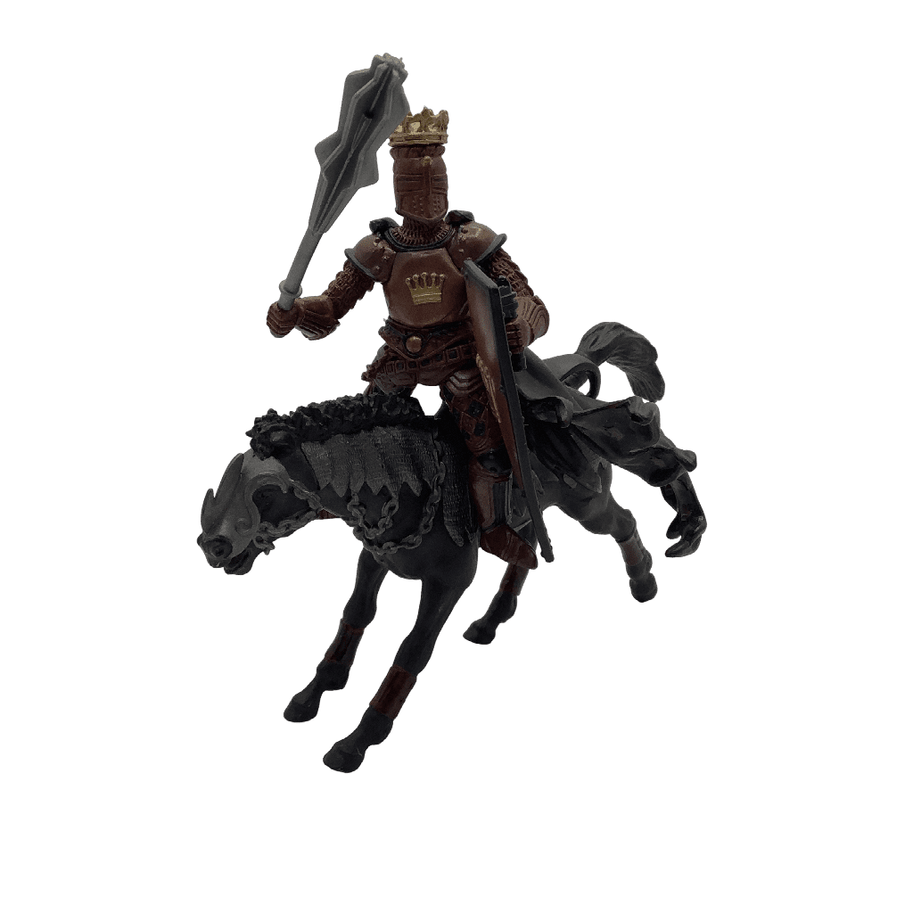 Figurine Chevalier à cheval 13cm - KIDIBAM