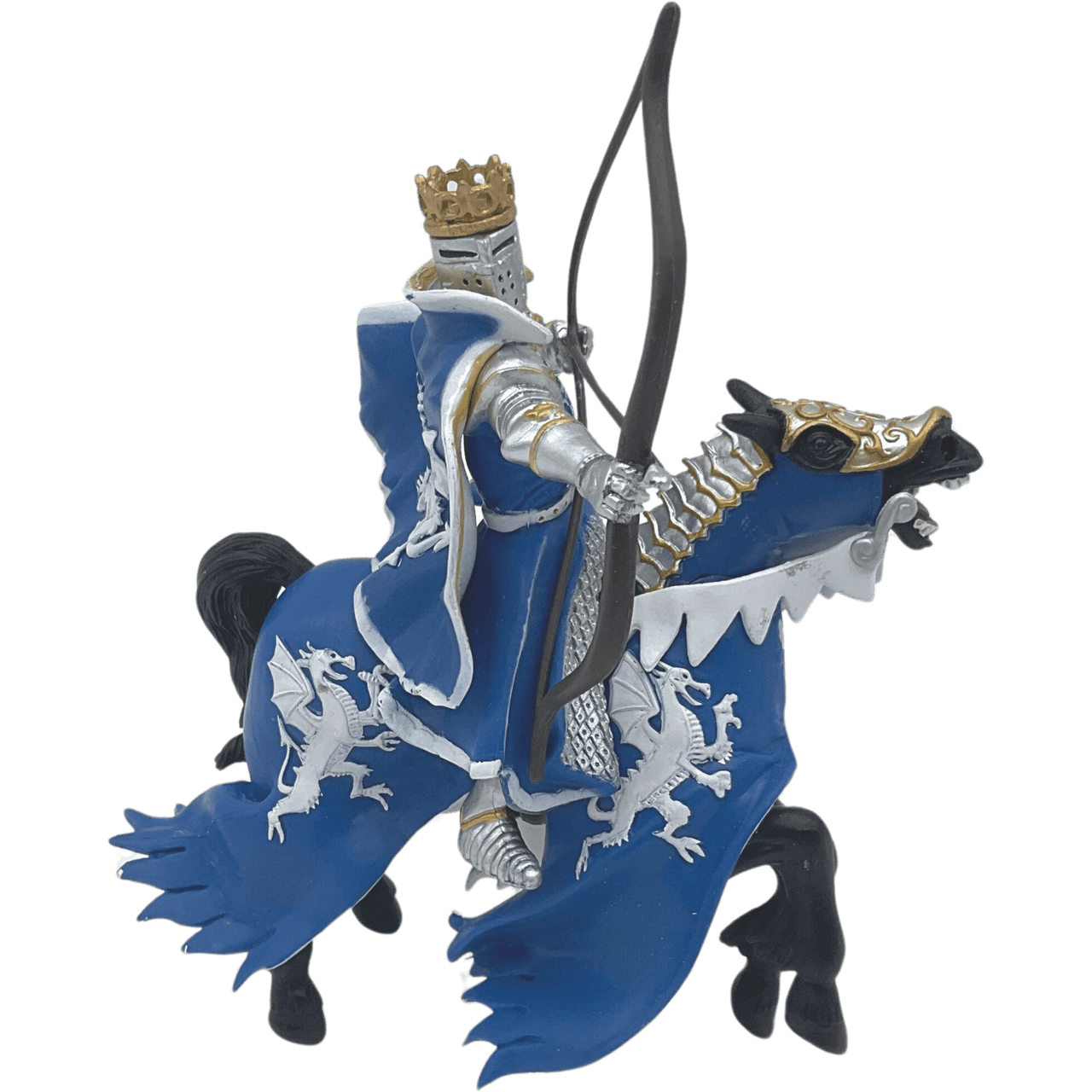 Figurine Roi au dragon à l'arc 12cm - KIDIBAM