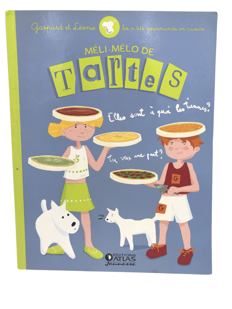 Gaspard et Léonie, les ptits gourmands en cuisine : Méli-Mélo de tartes - KIDIBAM