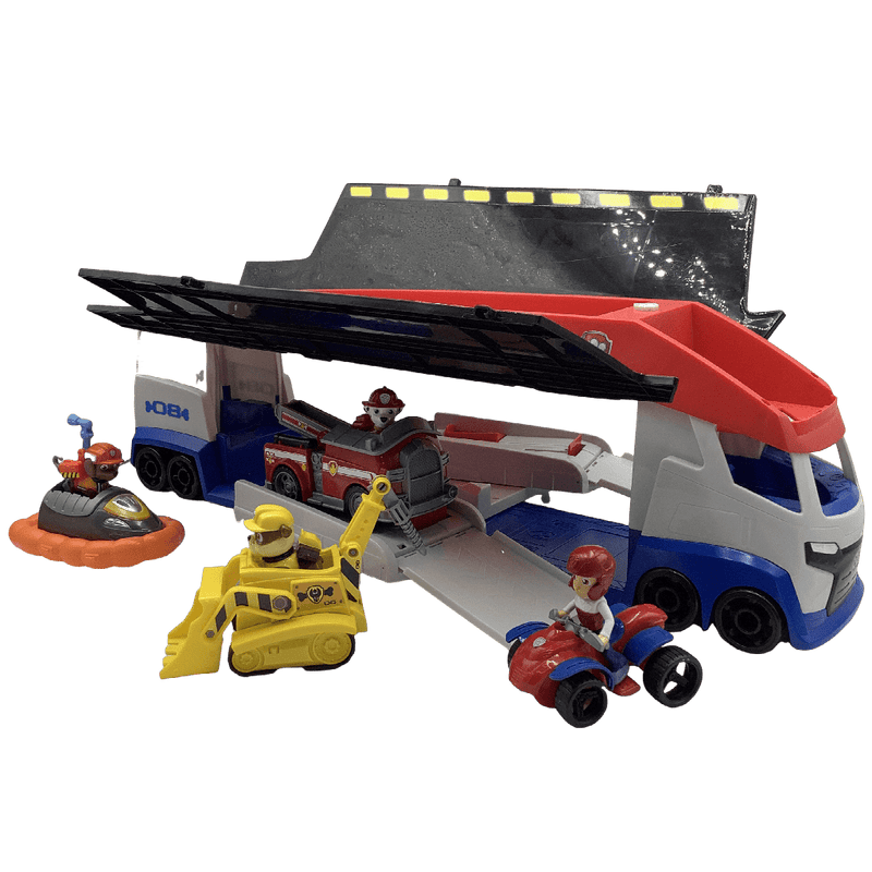 Grand camion patrouilleur avec figurines et véhicules La Pat'Patrouille 56cm - KIDIBAM
