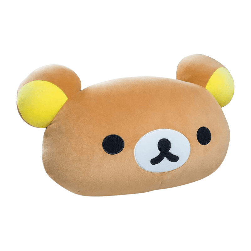 Grand coussin tête Rilakkuma 30cm - KIDIBAM