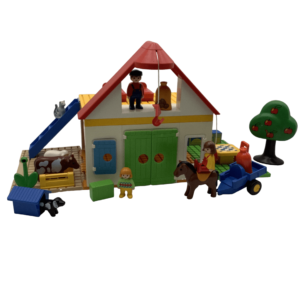 Grande Ferme Playmobil 1.2.3 - KIDIBAM