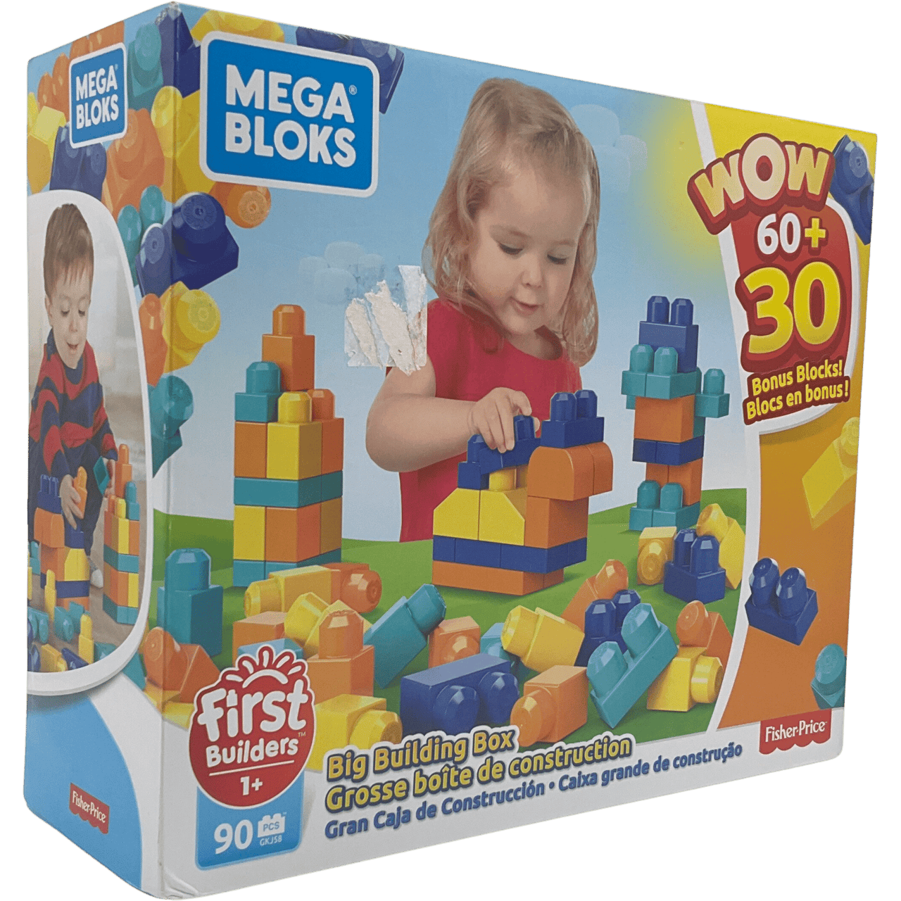Grosse Boîte de Construction 90 Pièces - KIDIBAM