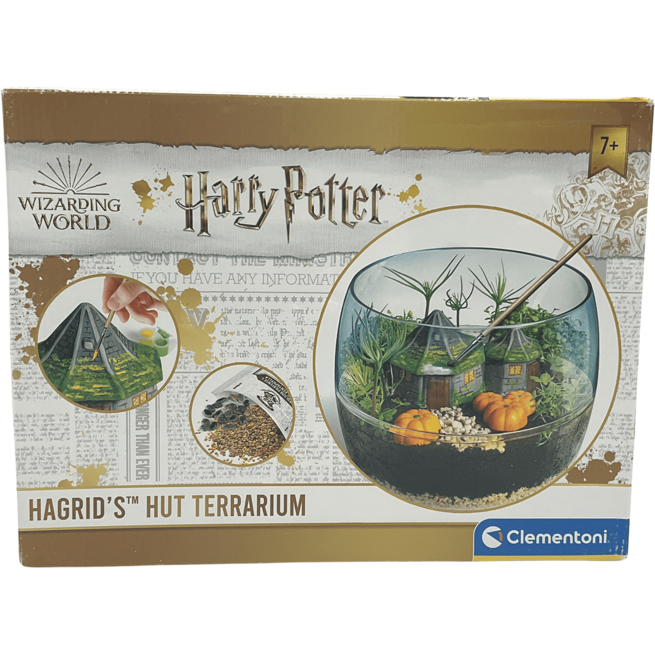 Hagrid's Hut Terrarium - Harry Potter - KIDIBAM