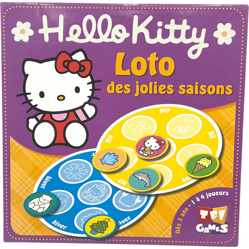 Hello Kitty Loto des jolies saisons - KIDIBAM