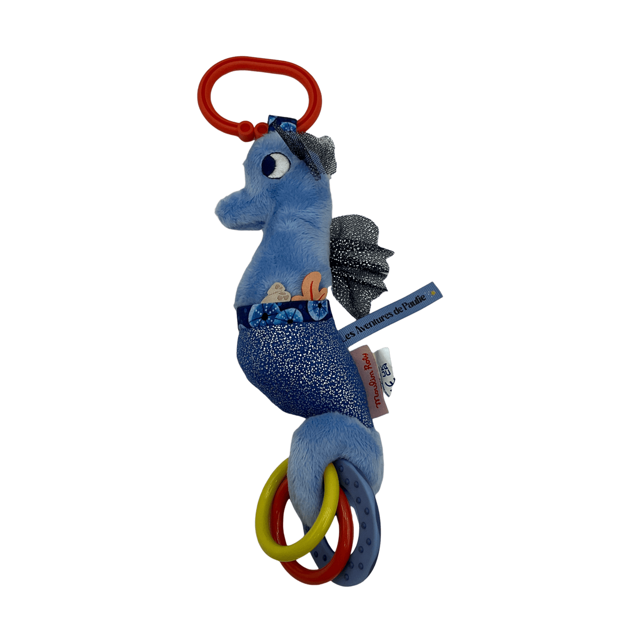 Hippocampe d'activités Les Aventures de Paulie 24cm - KIDIBAM