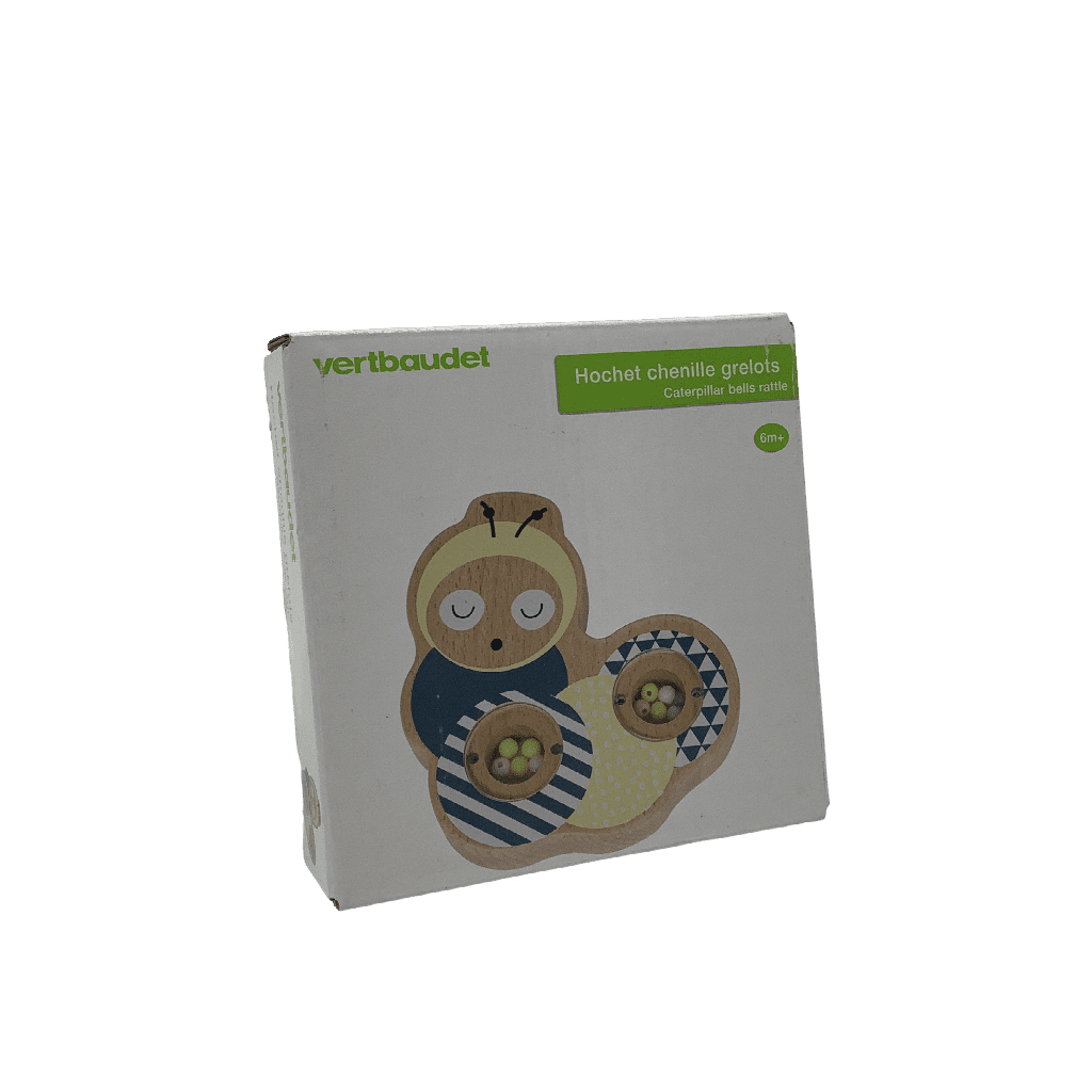 Hochet chenille grelots - KIDIBAM