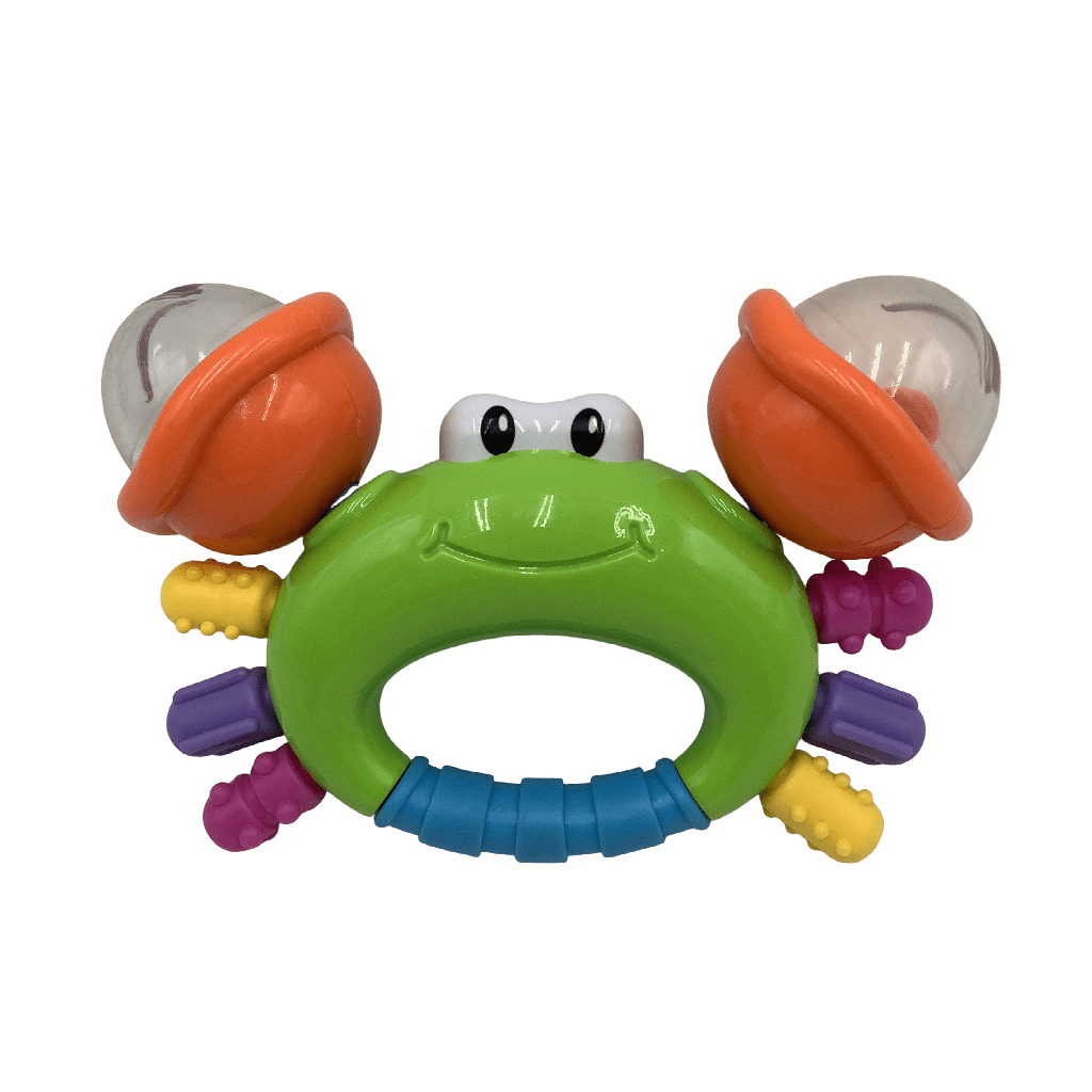 Hochet et anneau de dentition en forme de crabe - KIDIBAM