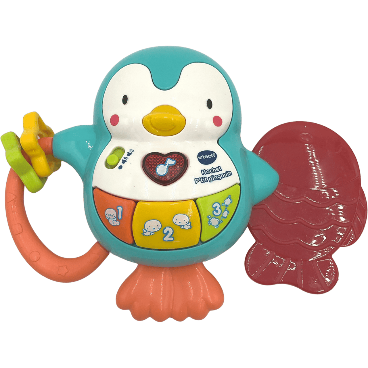 Hochet P'tit pingouin - KIDIBAM