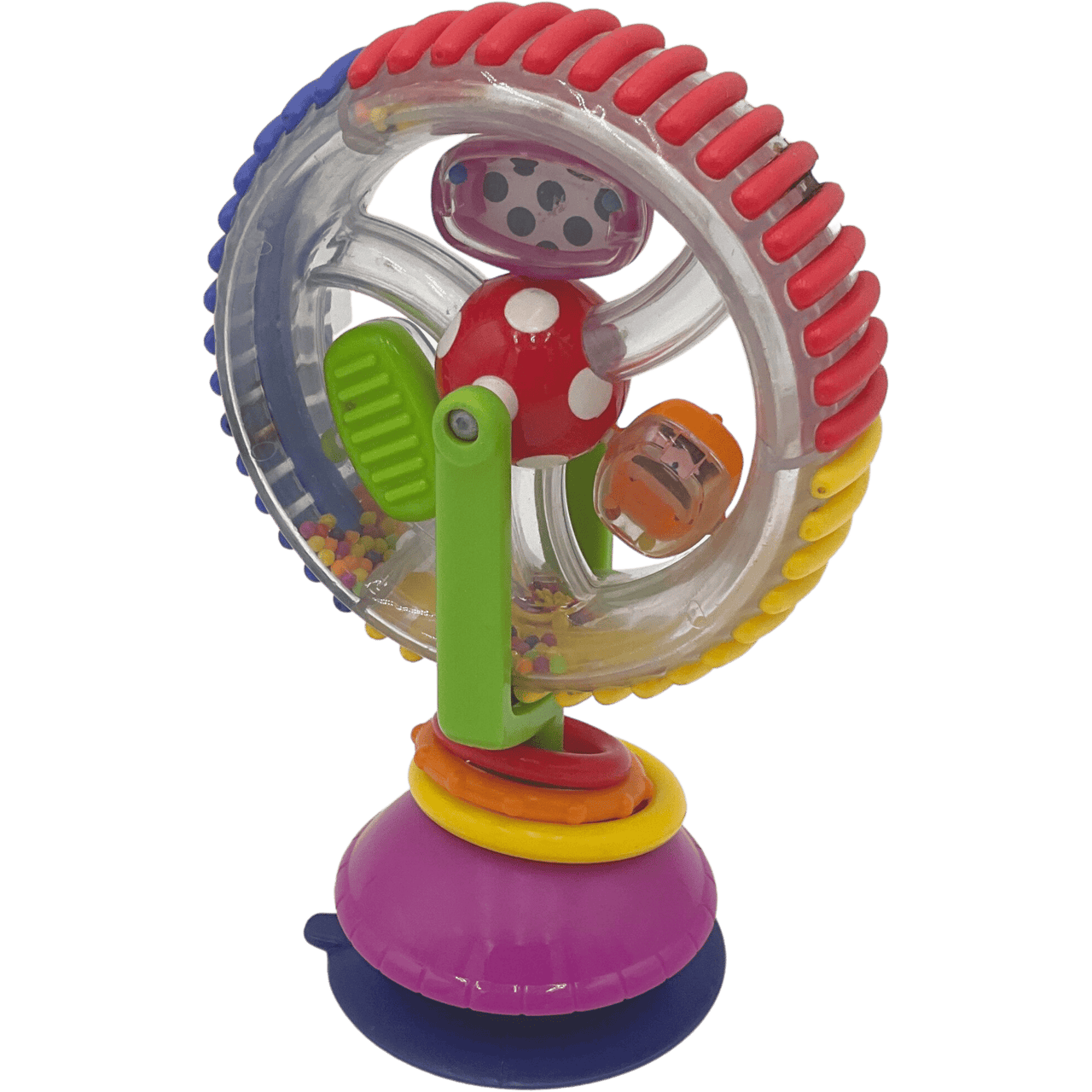 Hochet roue rotative multicolore - KIDIBAM