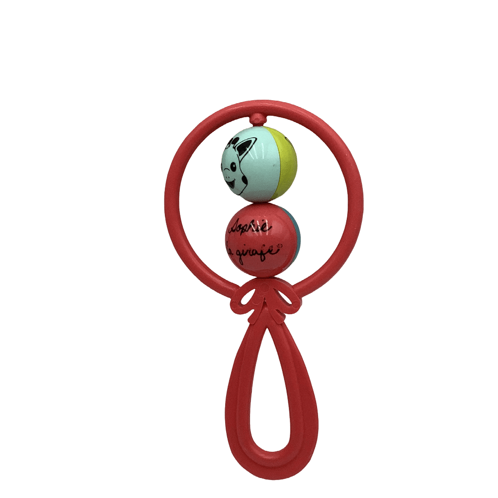 Hochet Sophie la girafe 2 boules - KIDIBAM