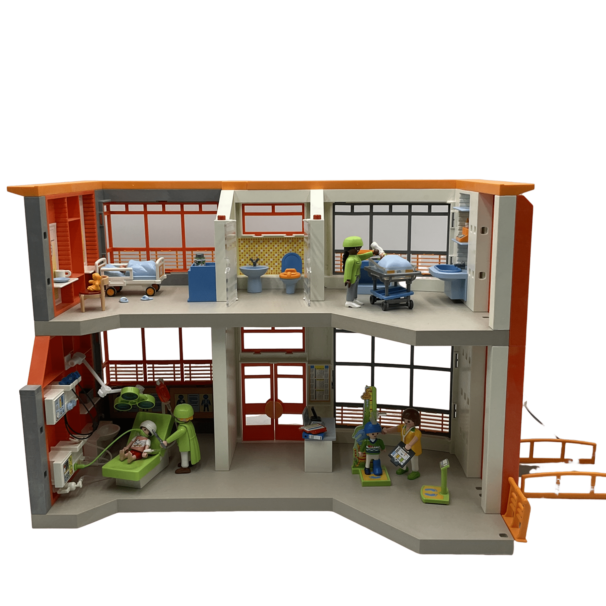 H?�pital p?�diatrique am?�nag?� - 6657 Playmobil d'occasion - KIDIBAM
