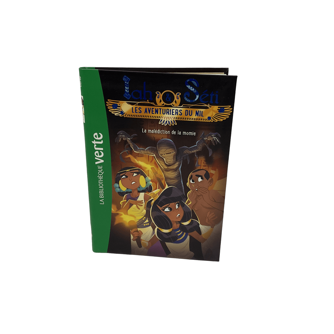 Iah & Séti, les aventuriers du Nil - Tome 4 - La malédiction de la momie - KIDIBAM