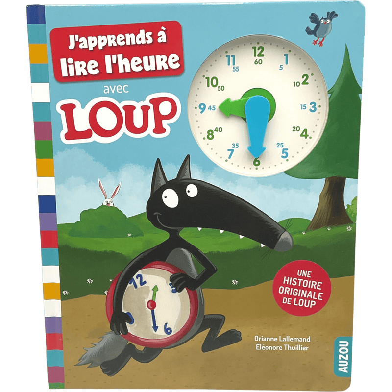 J'apprends à lire l'heure avec Loup - KIDIBAM