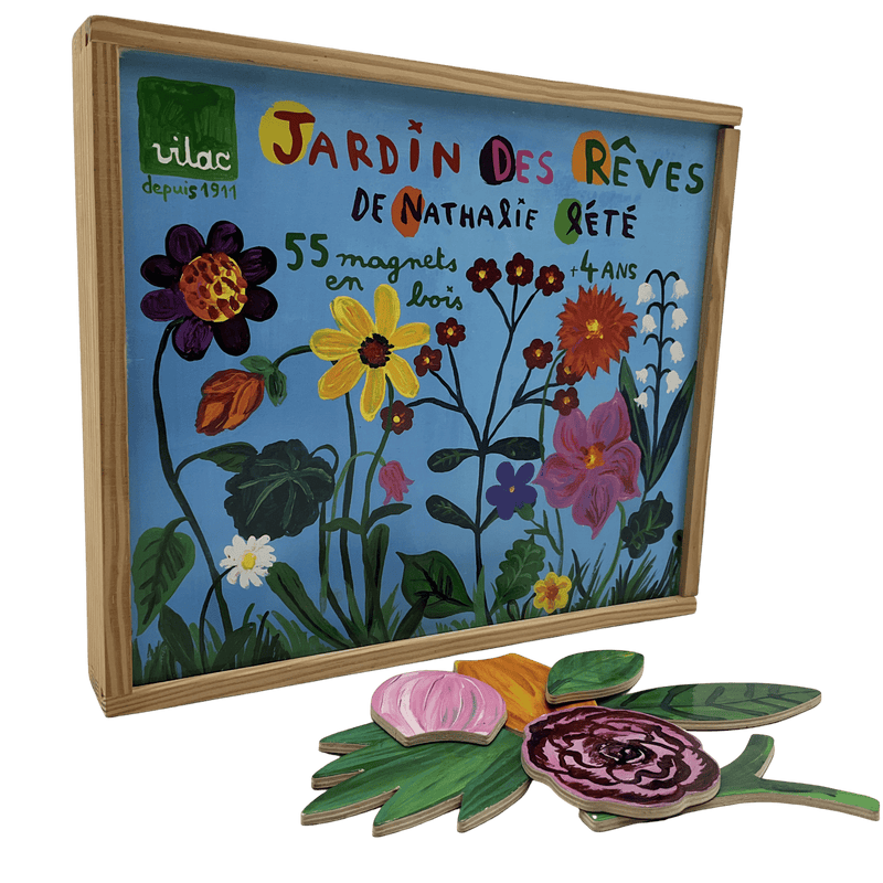 Jardin des rêves - magnets en bois - KIDIBAM