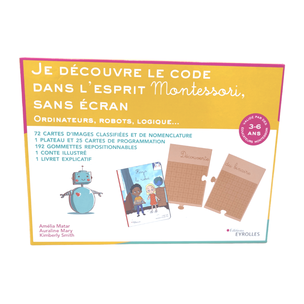 Je découvre le code dans l'esprit Montessori - KIDIBAM