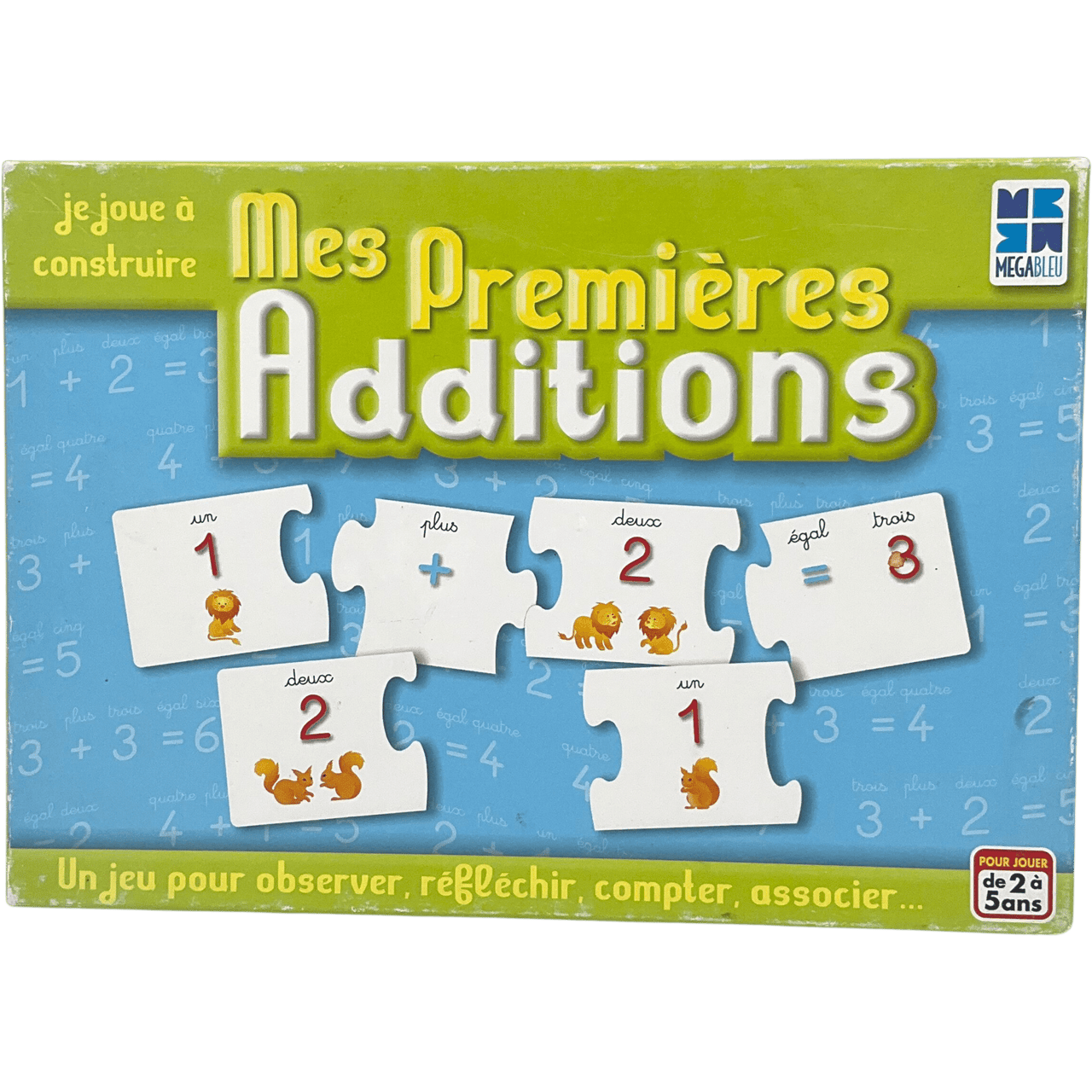 Je joue à construire Mes premières additions - KIDIBAM
