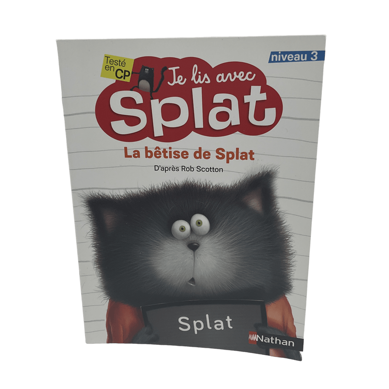 Je Lis Avec Splat - La bêtise de Splat - KIDIBAM