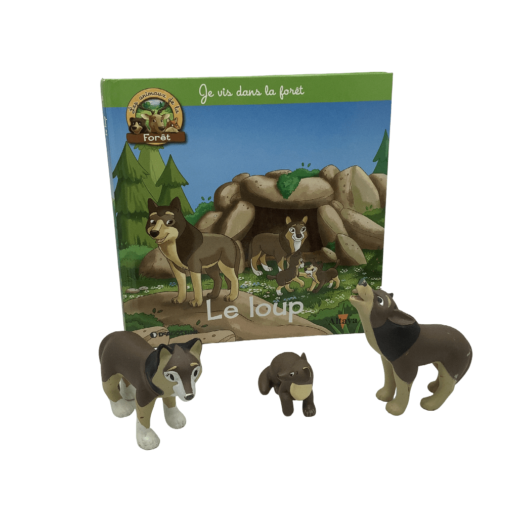 Je vis dans la forêt - Le loup - KIDIBAM