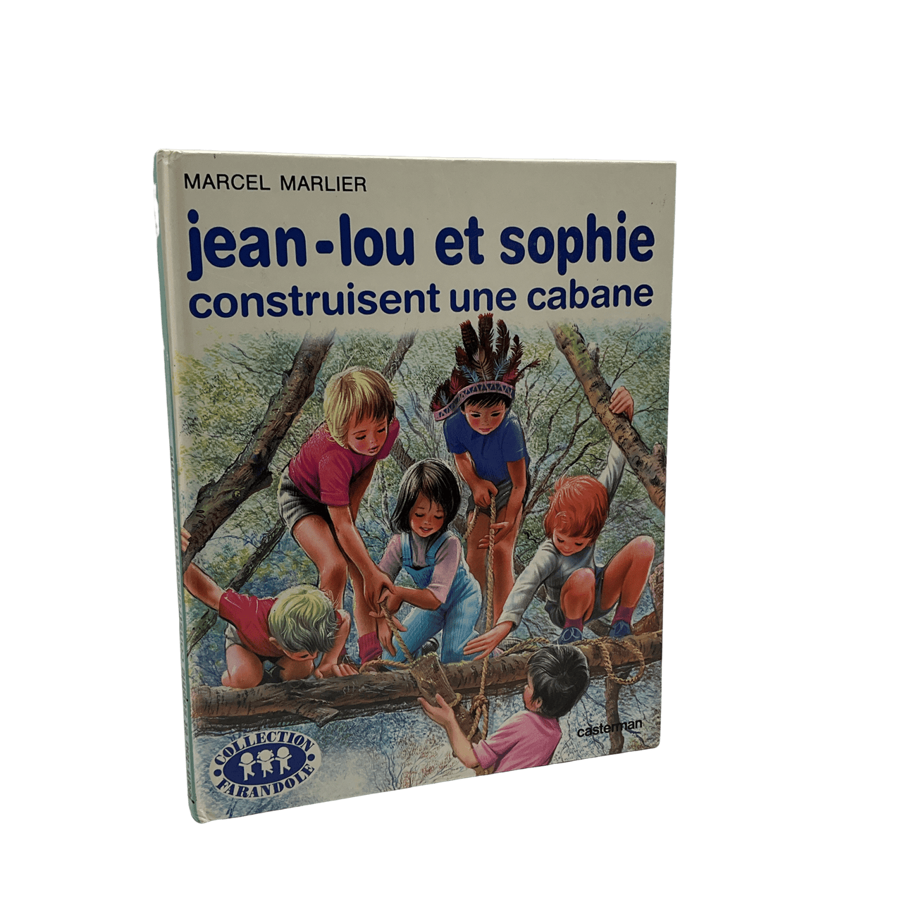 Jean - Lou et Sophie construisent une cabane - KIDIBAM