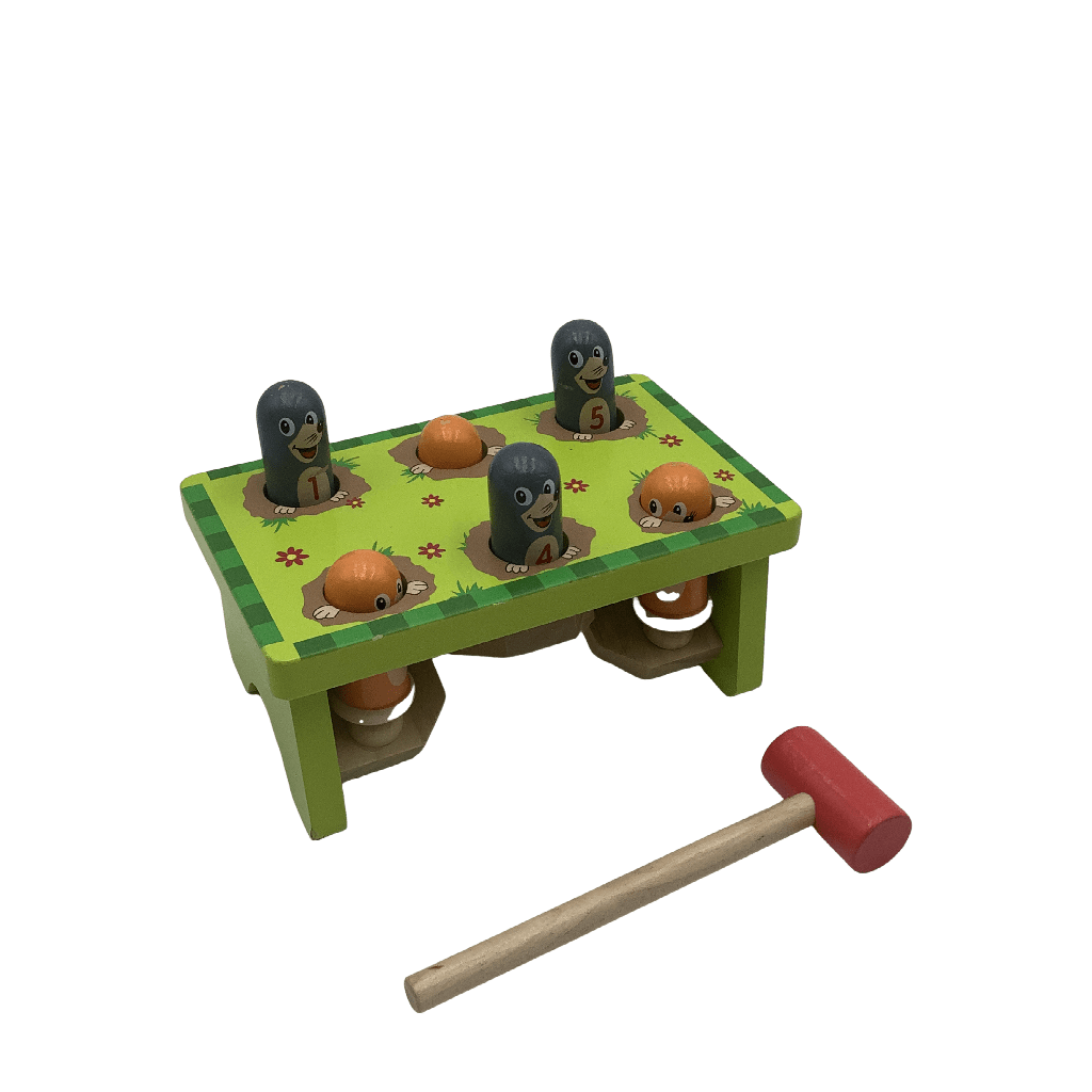 Jeu à marteler - chasse à la taupe - KIDIBAM