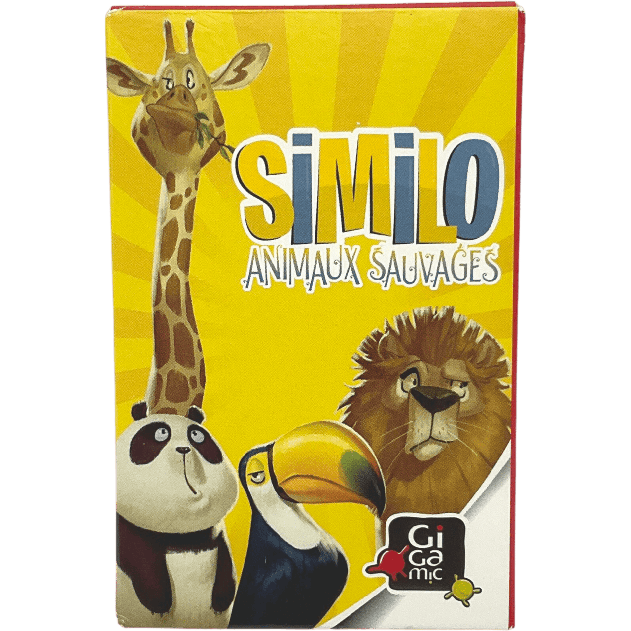 Jeu de cartes Similo Animaux Sauvages - KIDIBAM