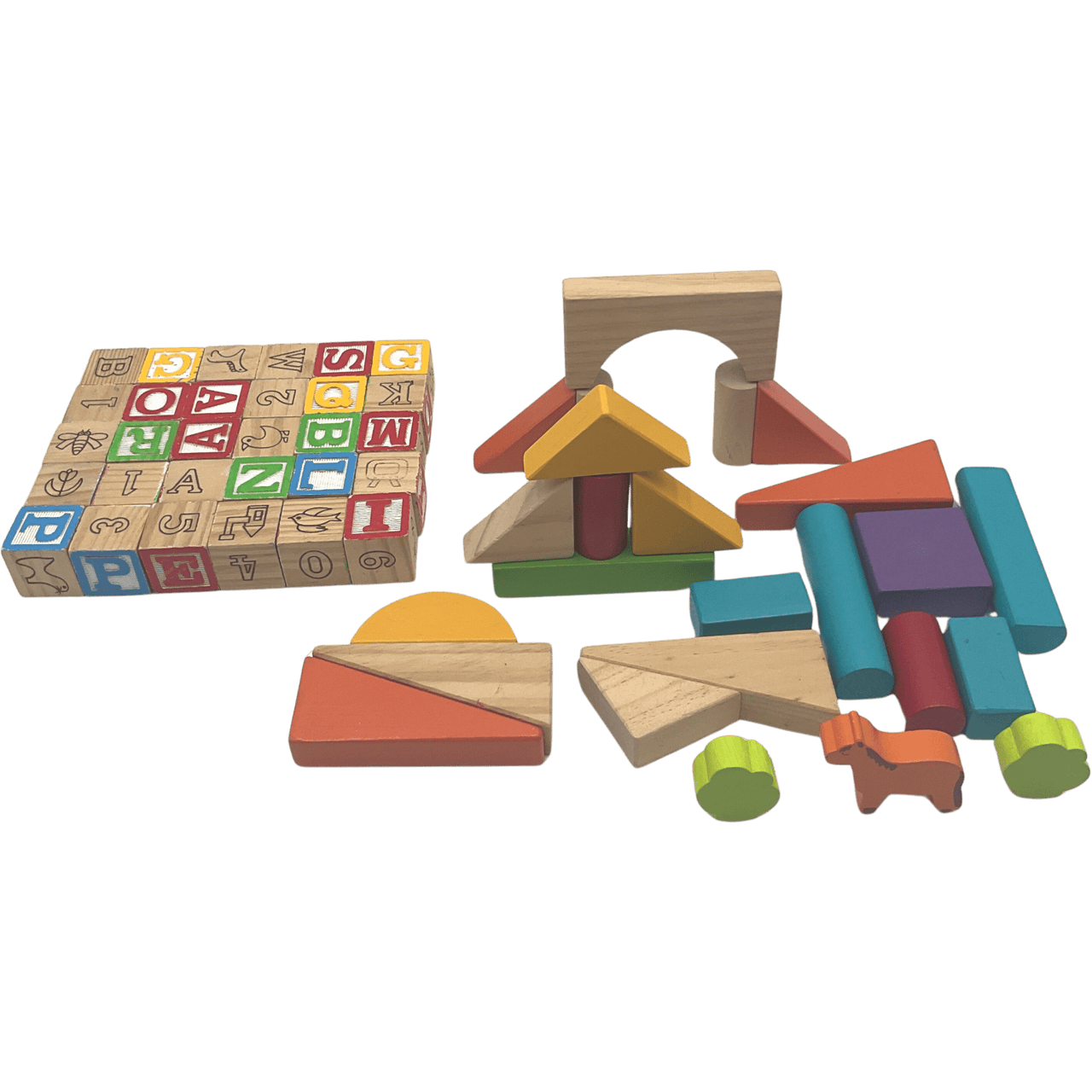 Jeu de construction 55 Pièces en Bois - KIDIBAM