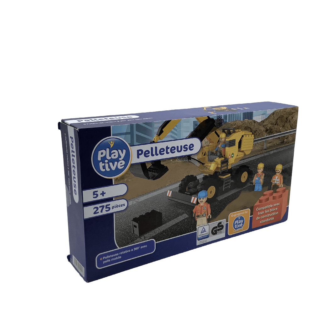 Jeu de construction - Pelleteuse - KIDIBAM