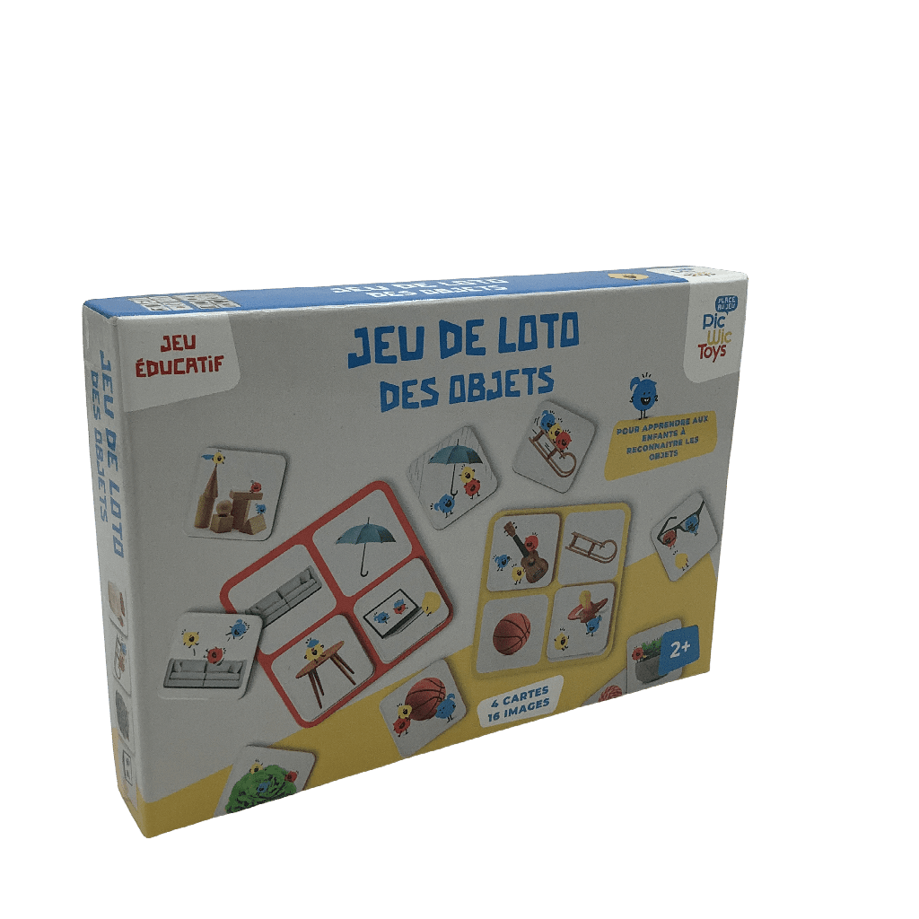 Jeu de loto des objets - KIDIBAM