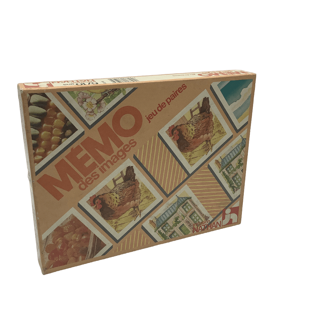 Jeu de mémo des images Vintage - KIDIBAM