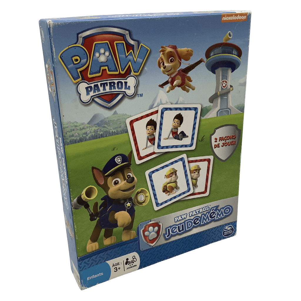 Jeu de mémo Pat'Patrouille - KIDIBAM