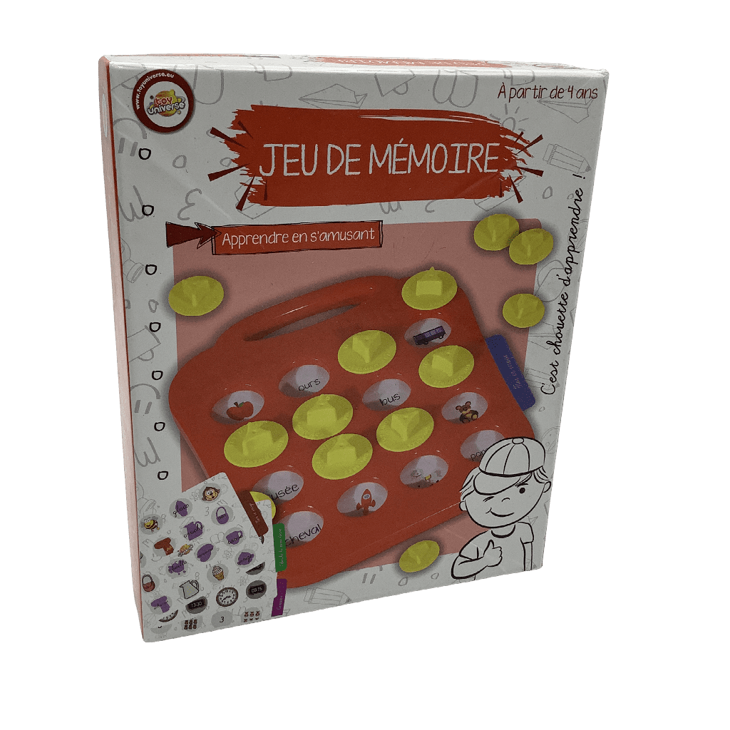 Jeu de mémoire - apprendre en s'amusant - KIDIBAM