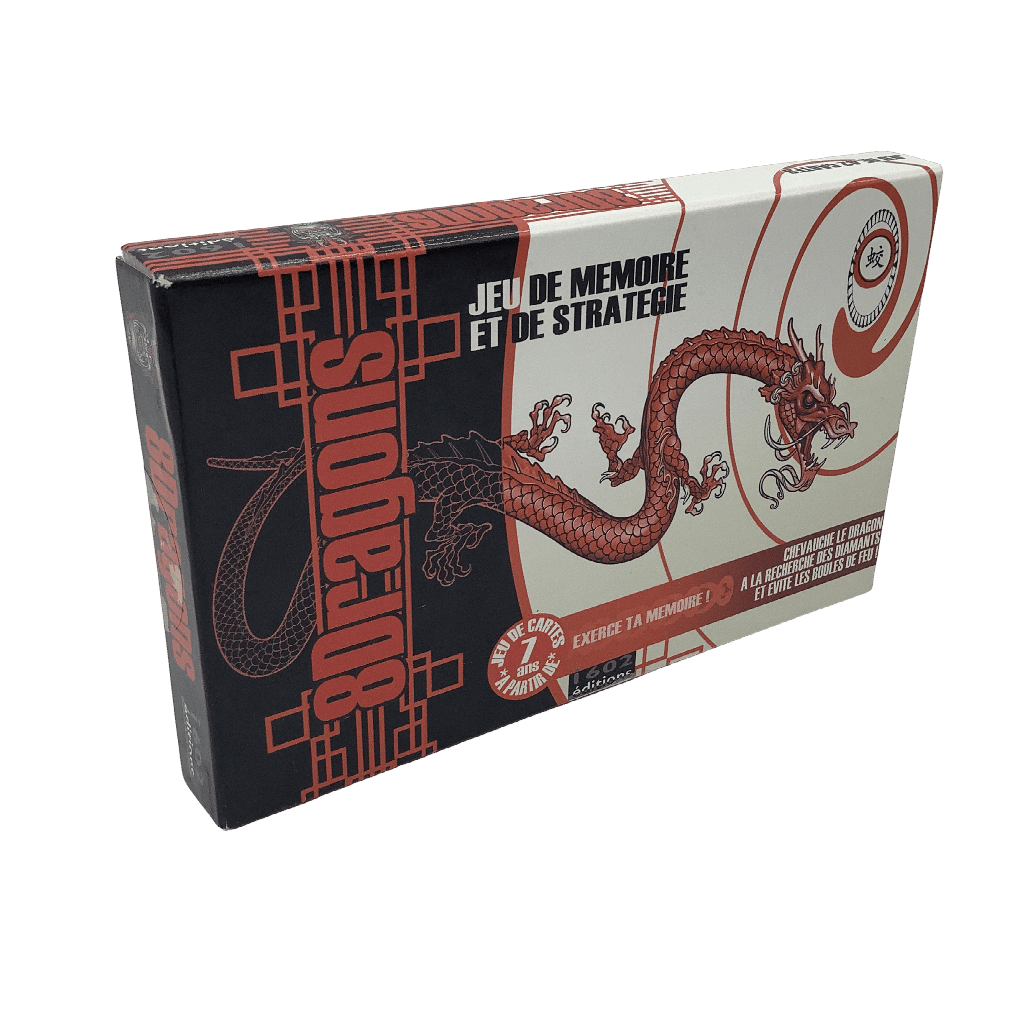 Jeu de mémoire et de stratégie 8 Dragons - KIDIBAM