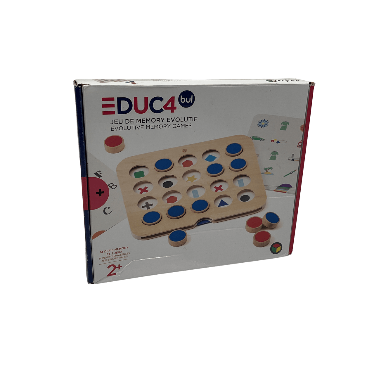 Jeu de memory évolutif Educ4bul - KIDIBAM