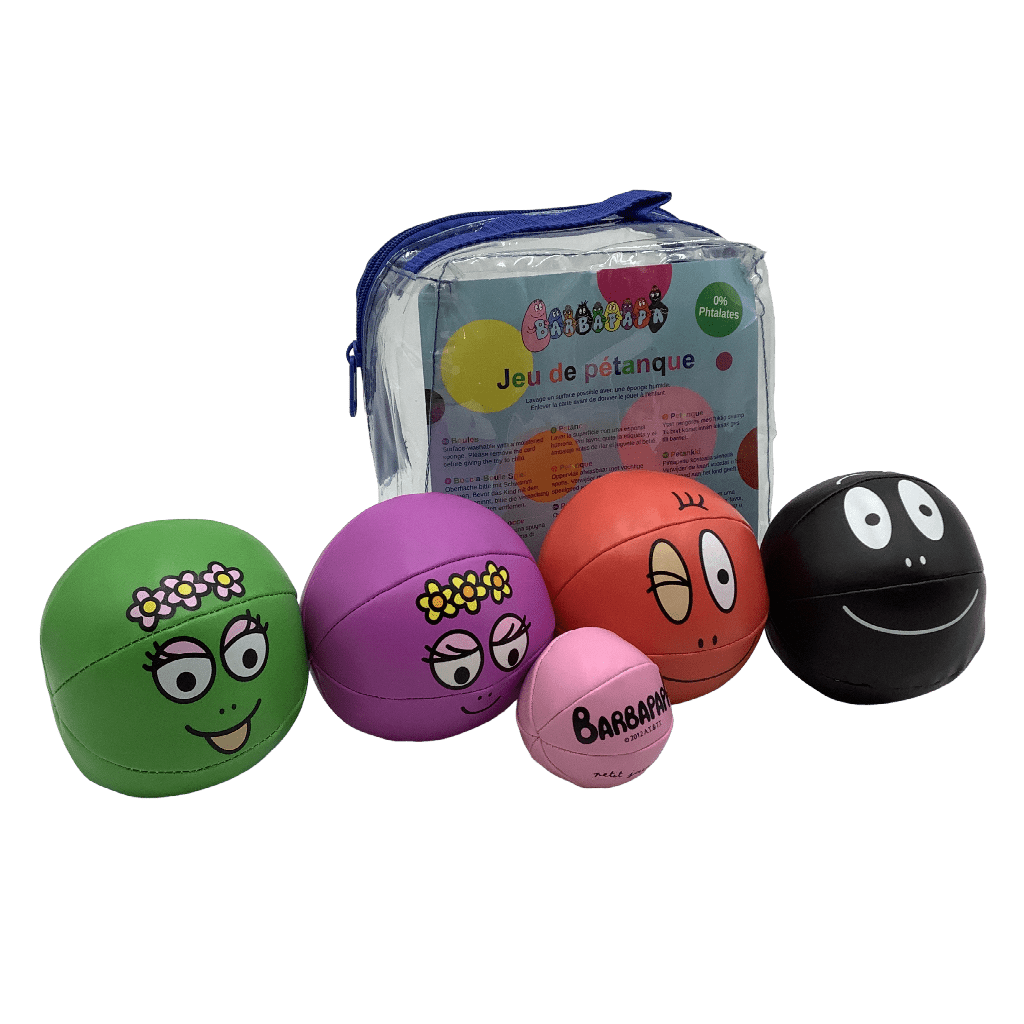 Jeu de pétanque souple Barbapapa - KIDIBAM